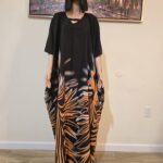 Zara Kaftan Mix Dress - Image 2